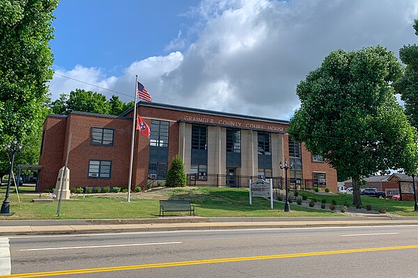 Grainger County Courthouse in Rutledge