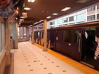 <span class="mw-page-title-main">Greektown station</span> Detroit People Mover station