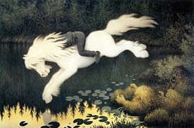 «Мальчик на белой лошади», Теодор Киттельсен.