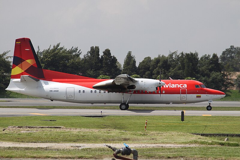 File:HK-4468 Fokker 50 Avianca (7501442400).jpg