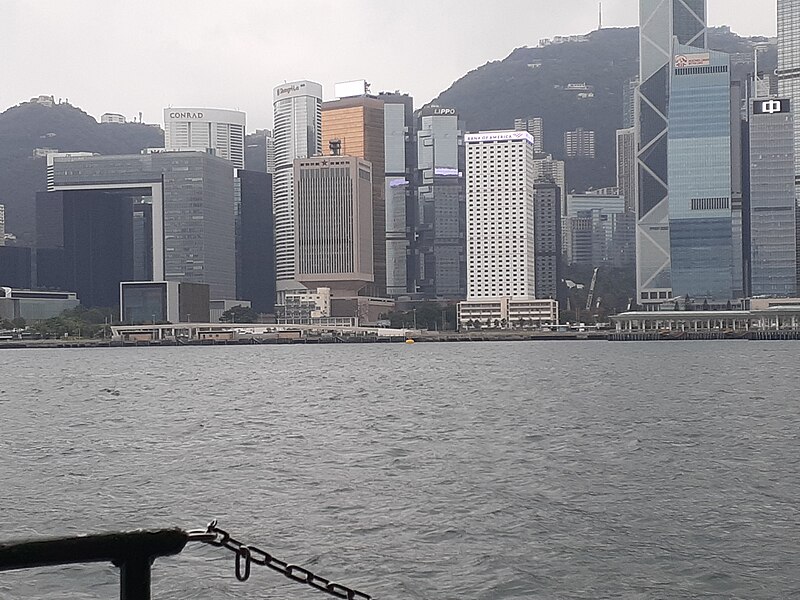 File:HK 尖沙咀 TST 天星小輪 Star Ferry view Hong Kong 灣仔北 Wan Chai North near 香港會議展覽中心 HKCEC morning March 2020 SS2 08.jpg