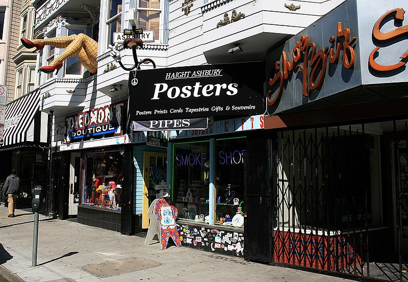 File:Haight-Ashbury street, San Francisco.jpg