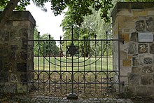 Pforte zum Jüdischen Friedhof in Halberstadt, Westendorf (2016)