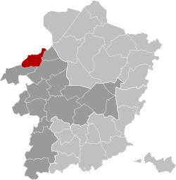 Ham Limburg Belgium Map.svg
