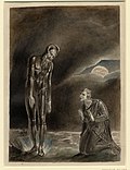 Thumbnail for File:Hamlet and his Father's Ghost, William Blake, 1806.jpg