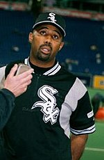 Harold Baines, native of Easton, Maryland Harold baines2001.jpg