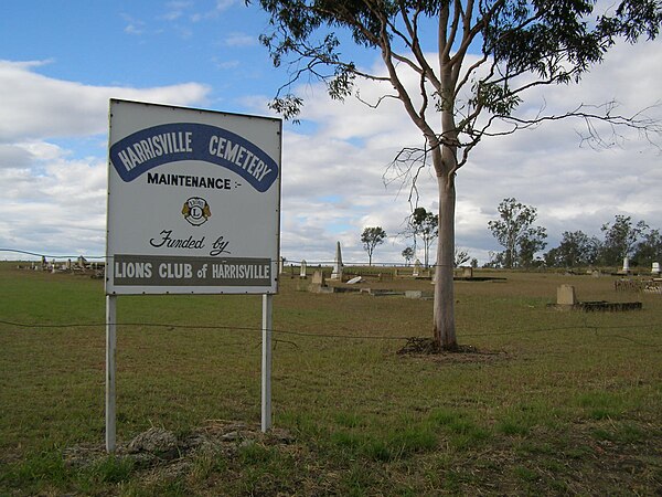 Harrisville cemetery, 2008