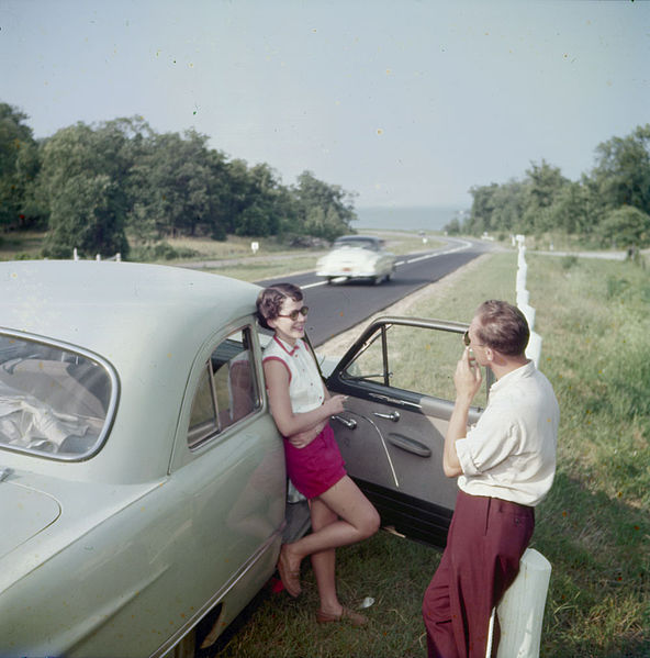 File:Highway 2 near Brockville, Ontario, Canada - 1952.jpg