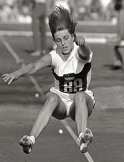 Hildrun Laufer-Claus East German long jumper