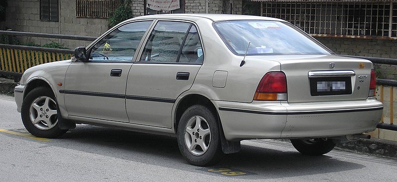 File:Honda City (third generation) (rear), Kajang.jpg