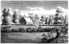 Samuel Butler's tenement in Strensham Hudibras, 1859 - Plate - Butler's Tenement.png