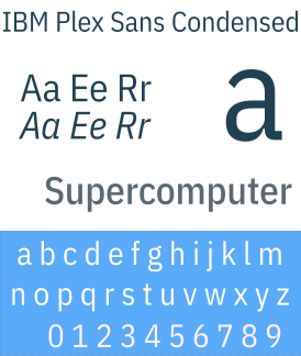 IBM Plex Sans Condensed sample.svg