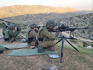 Nahal Brigade with IDF Modernized M24 SWS