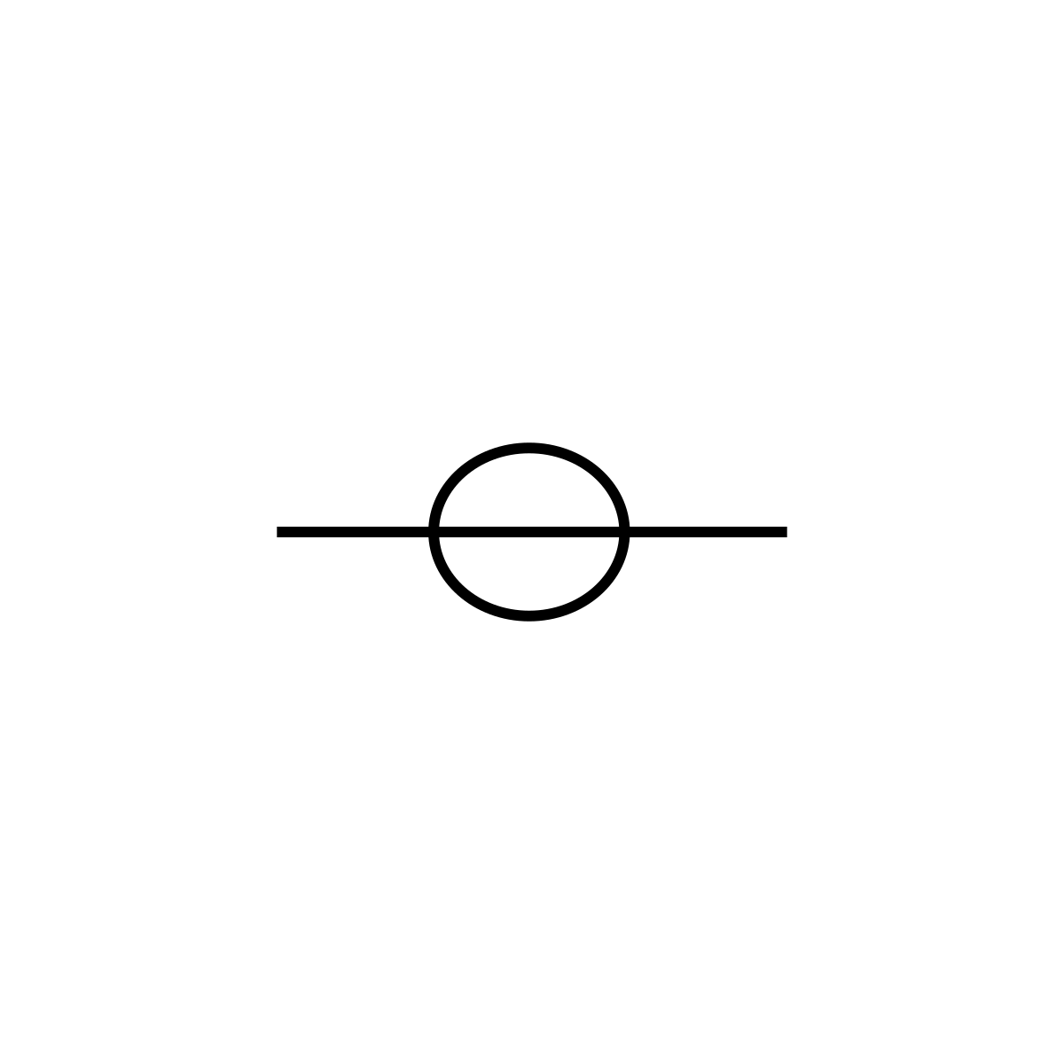 Symbol path. Transmission Path symbols.