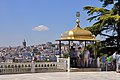 * Nomination Iftar bower in the Fourth Courtyard of the Topkapı Palace in Istanbul, Turkey. --Moonik 15:13, 11 December 2012 (UTC) * Promotion Tilted, but probably promotable when fixed. Mattbuck 14:59, 19 December 2012 (UTC)  Info The base of kiosk is straigt but the roof of it is realy tilted, not only on the photo. You can see that on the other photos in this category Iftar bower.--Moonik 16:18, 19 December 2012 (UTC) And all the background buildings are leaning at the same angle? Mattbuck 18:21, 19 December 2012 (UTC)  Done Thanks a lot, finally I saw and fixed that. --Moonik 09:11, 20 December 2012 (UTC) OK. Mattbuck 18:54, 23 December 2012 (UTC)