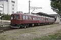 863F・レトロ塗装（赤）車両（2010年1月 伊賀上野駅付近）