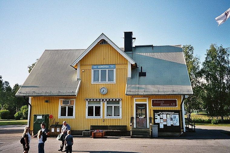 Dorotea Map - Railway station - Västerbotten County, Sweden - Mapcarta
