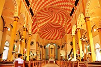 Interior of Dapitan Church, Zamboanga del Norte.jpg