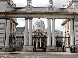 <span class="mw-page-title-main">Parliament of Southern Ireland</span> Home rule legislature established by the UK Government during the Anglo-Irish War