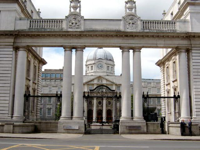 Government Buildings on Merrion Street, formerly the Royal College of Science