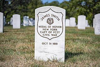 <span class="mw-page-title-main">James Smith (Medal of Honor, 1864)</span>