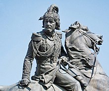 Jung Bahadur Statue in Tundikhel, Kathmandu Jangabahadur Horse Riding Statue.jpg