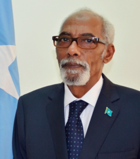 Mohamed Osman Jawari Speaker of the Federal Parliament of Somalia; Acting President of Somalia