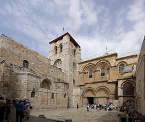 Jerusalem Holy Sepulchre BW 19.JPG