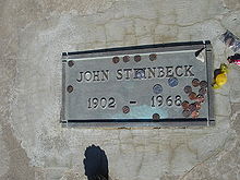 Steinbecks Grab in Salinas