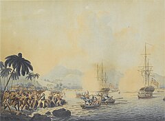 Image 42On February 14, 1779, Capt. James Cook was killed on the island of Hawaii (from Polynesia)