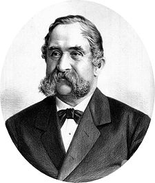 Josef Riedel, cca r. 1885.