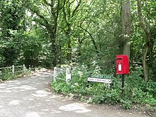 Junction of Holmbush Lane and Clappers Lane Junction of Holmbush Lane and Clappers Lane, Woodmancote - geograph.org.uk - 1964378.jpg