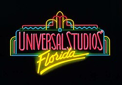 The original logo for Universal Studios Florida, used from 1990 until 1998. During this time, many of the park's now former attractions were in operation. K022013.jpg