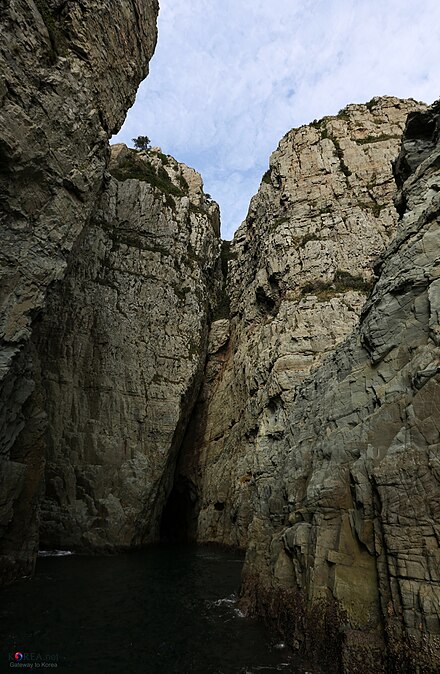 Cliffs of Haegeumgang.