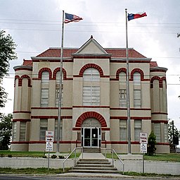 Karnes Countys domstolshus i Karnes City.