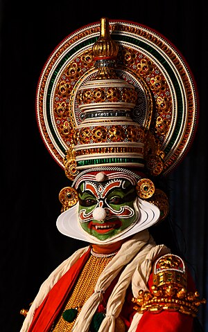 Kathakali is a classical art form of Indian state Kerala