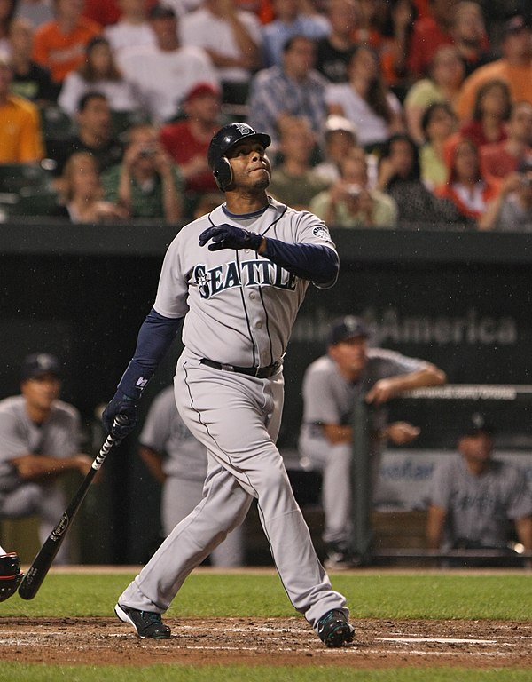 Ken Griffey Jr. holds six single-season batting records and an individual career record for the Mariners franchise.