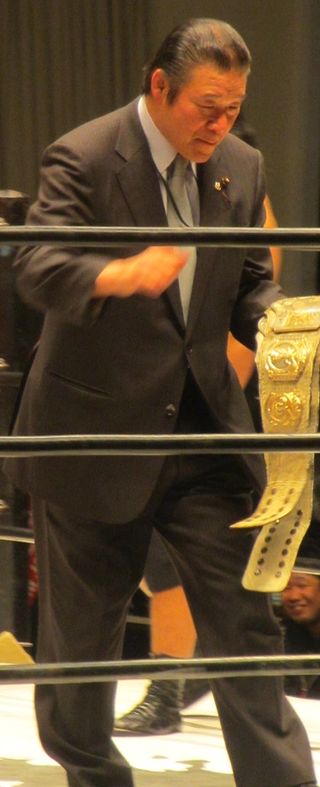 <span class="mw-page-title-main">Kengo Kimura</span> Japanese retired professional wrestler (born 1953)