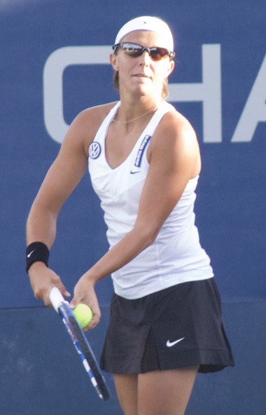 Kirsten Flipkens at the 2009 US Open