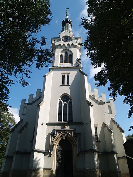 Church of St. Jadwiga first erected in the 14th century