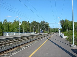 Koivuhovi railway station railway station in Kauniainen, Finland