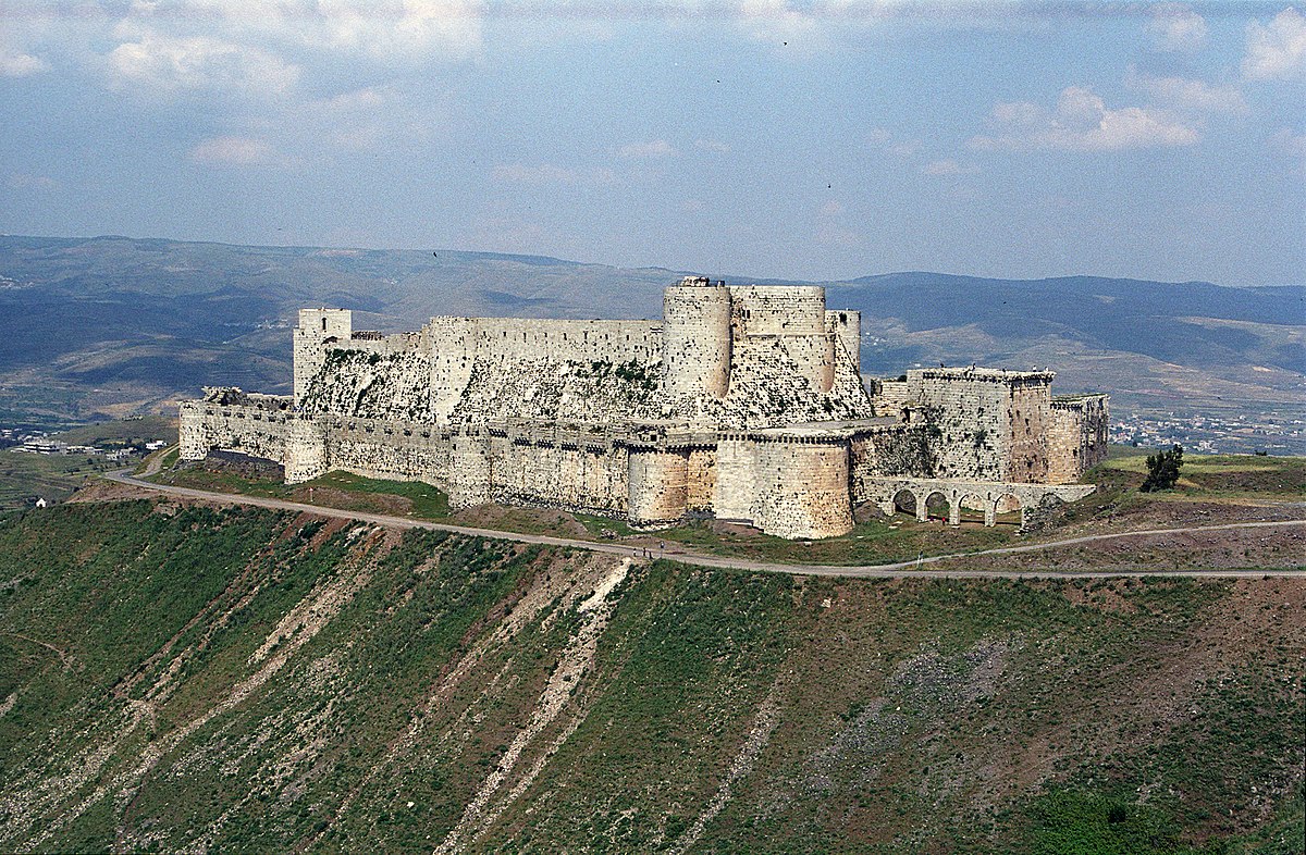 крепости в сирии