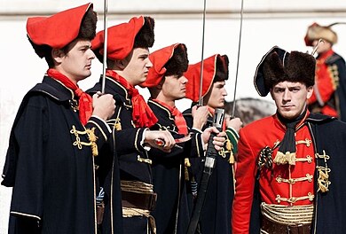The Cravat Regiment at St Mark's Square Kravat pukovnija Trg sv Marka 2 18102012 roberta f.jpg