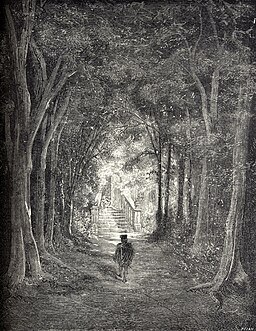 La Belle au Bois Dormant - third of six engravings by Gustave Doré