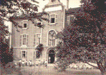 Das Ferienhaus für die christlichen Vereinigungen junger Mädchen im Jahr 1936