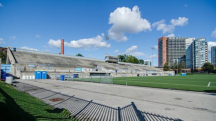 Lamport Stadium based in the Liberty Village neighbourhood of Toronto.