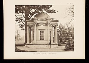 Později renesanční chrám Aeolus Kew Gardens