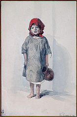 "Niña", (1901) - Museo Estatal de Arte de Chuvash