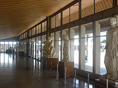 Colección Roberto Pizano dentro del auditorio León de Greiff, Ciudad Universitaria, Bogotá