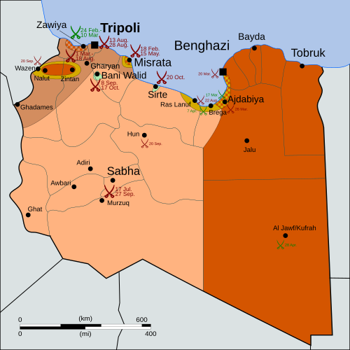 First Libyan Civil War - Wikipedia